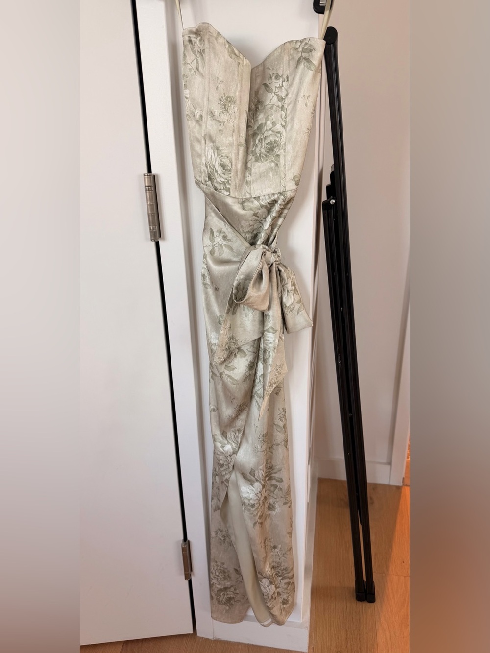 V. Chapman The June Dress in Sage Tapestry